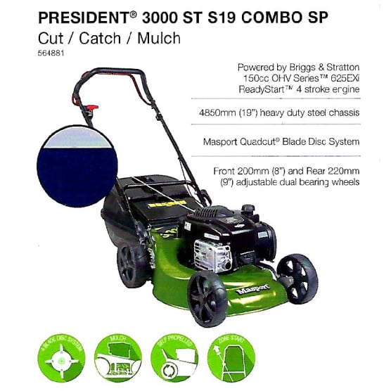 President 3000  ST Mower