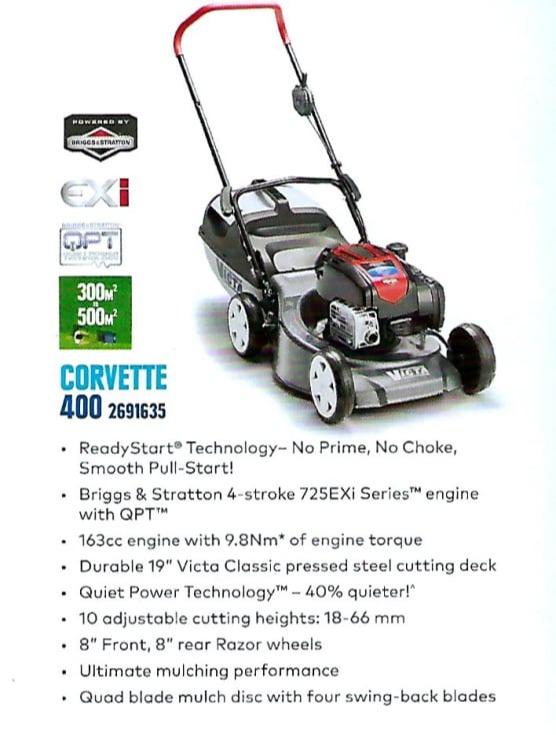 Victa Corvette 400
